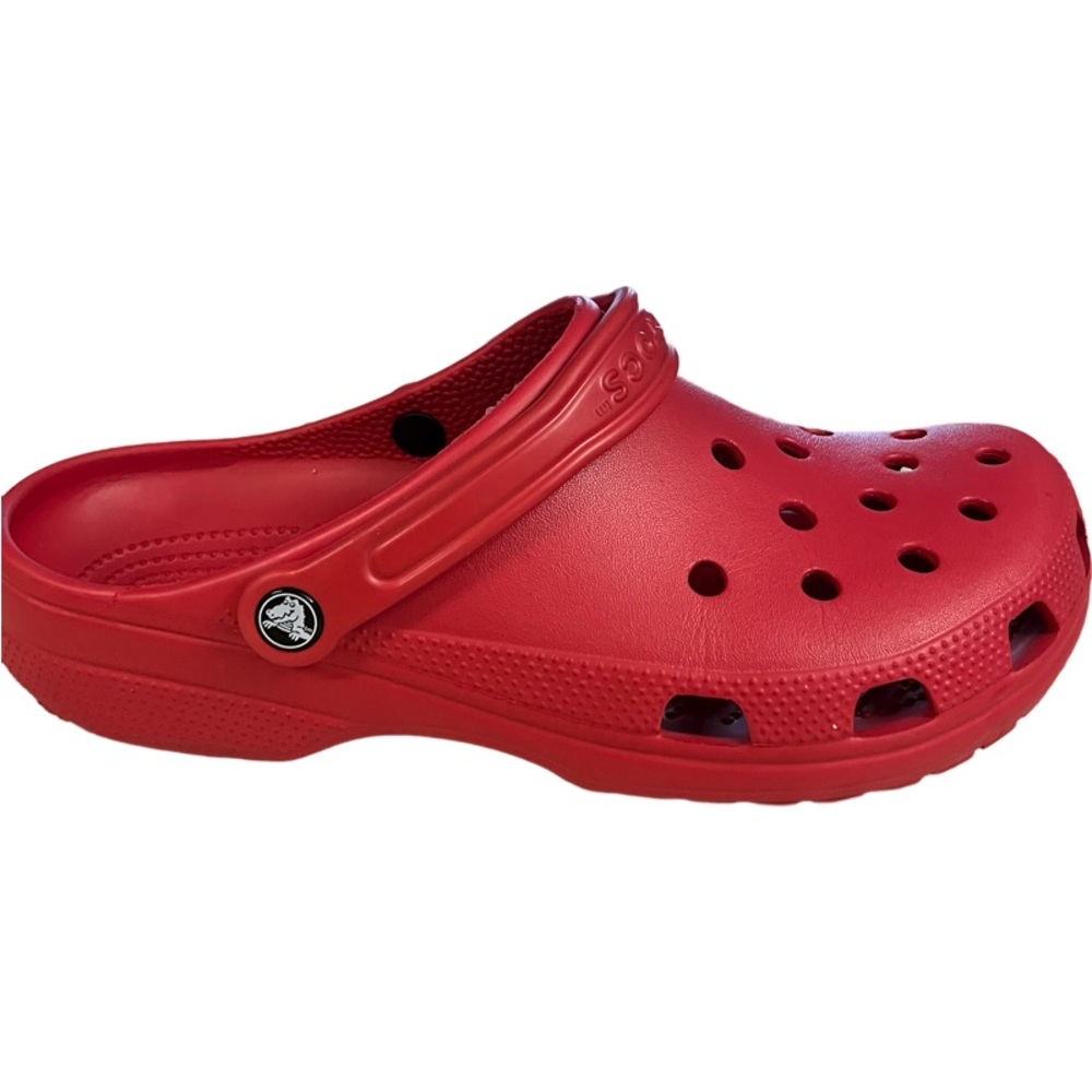 CROCS CLASSIC CLOG - RED SIZE 11 Men's